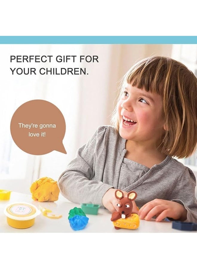 12 Colors Plasticine DIY Plasticine for Children Education Super Light Clay Air Dry Clay Multi-color Modelling Clay Interactive Toy - Image 4